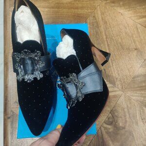 John Fluevog Claudette shoes size 12 W 10 M New